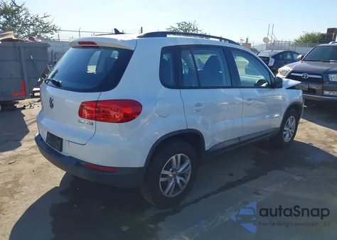 2015 Volkswagen Tiguan S из США, поврежденный, VIN WVGAV7AX9FW614377